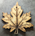 Wooden Sycamore Leaf Hanging Decoration