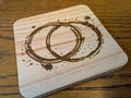 Hand Burned Mug Ring Design