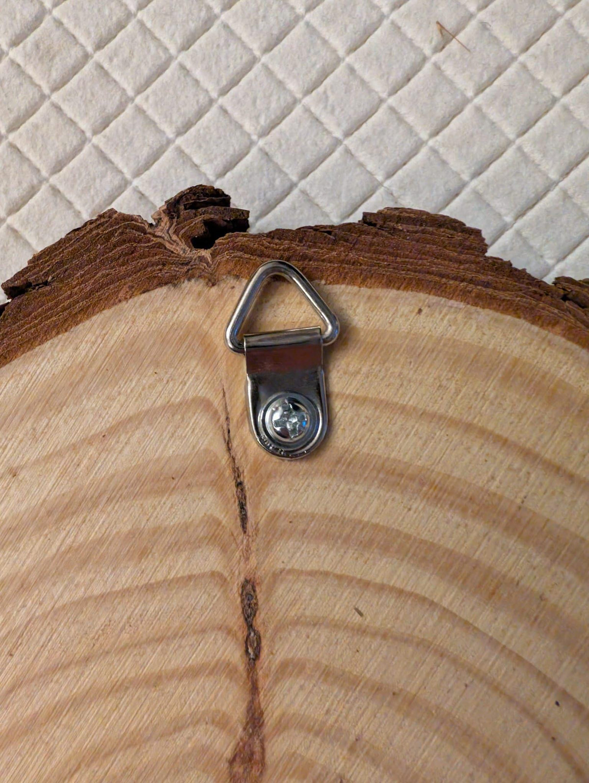 Fox Hand Burned Pyrography Wood Slice Wall Art